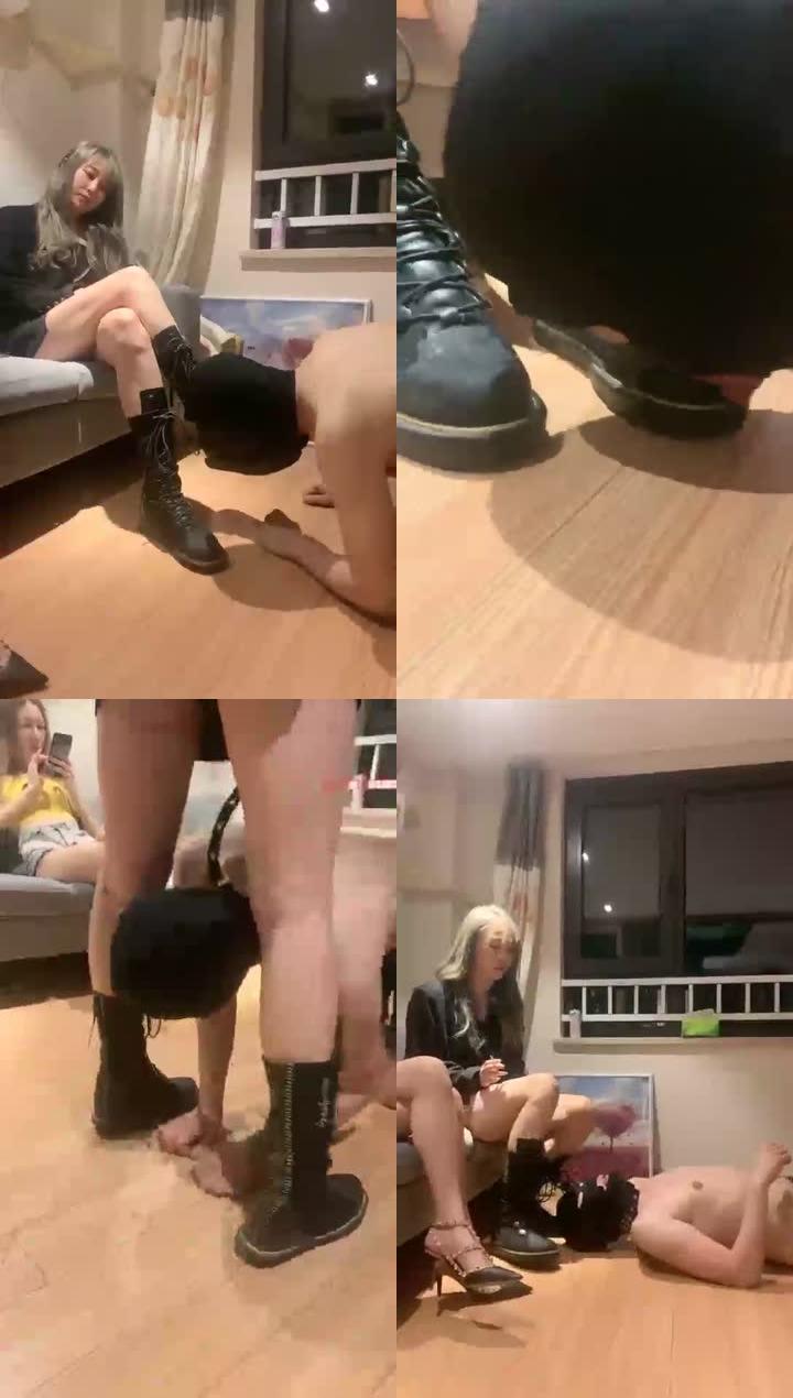 【汏典】 让闺蜜看看我如何调教贱狗