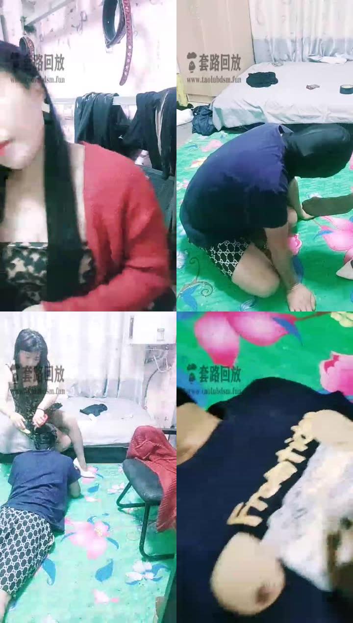 【范爷儿全能主】圣水，耳光，舔脚，高跟踩踏，虐乳