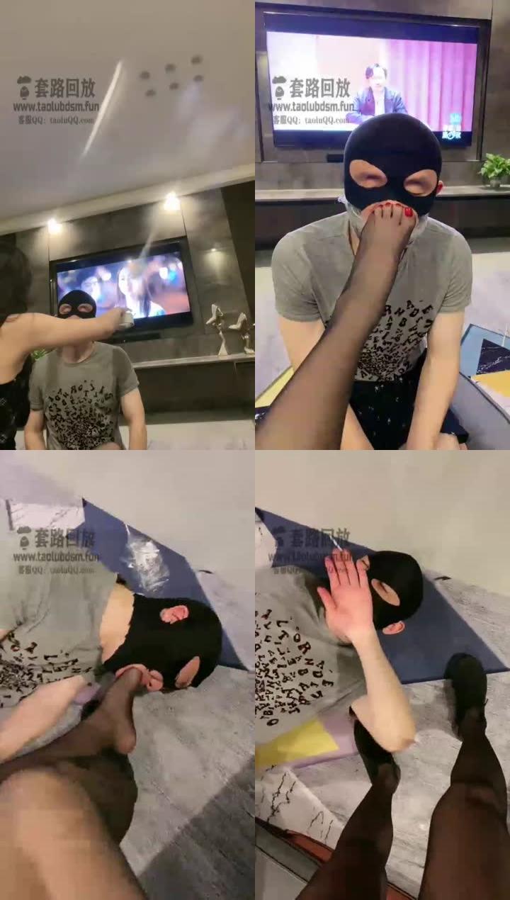 【歌迪丝】胶带窒息，臭脚熏晕