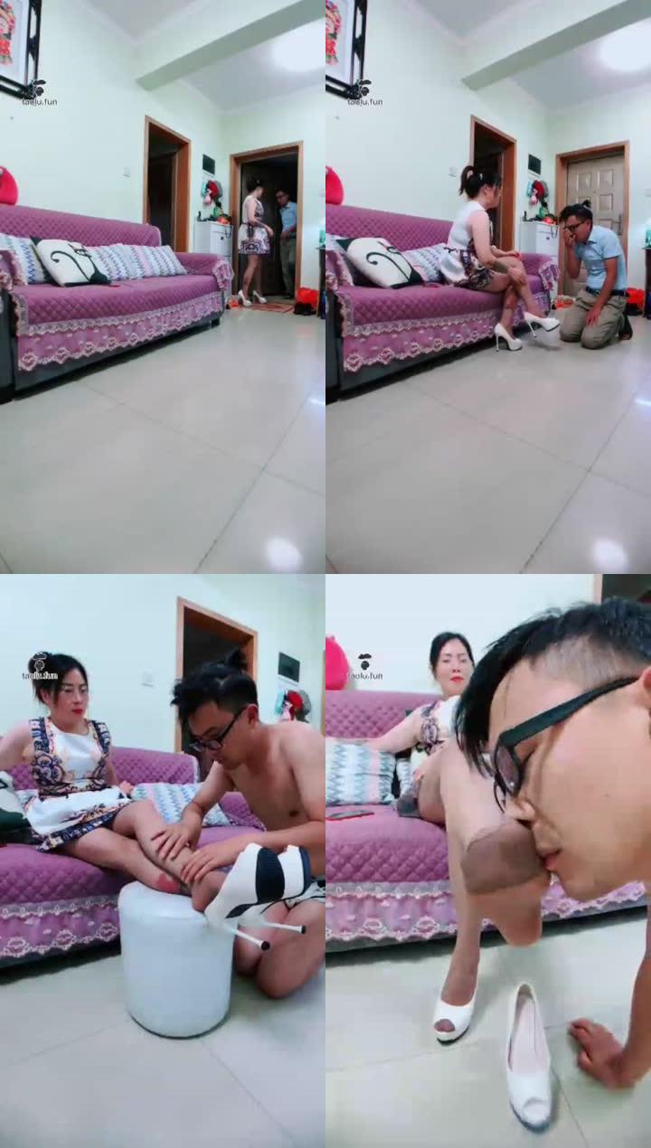【瑾玲女王】压榨绿帽前男友剧情