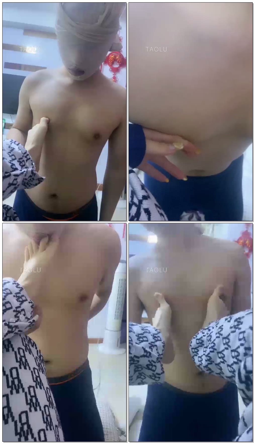 【悦女皇s】舔脚，耳光，虐乳