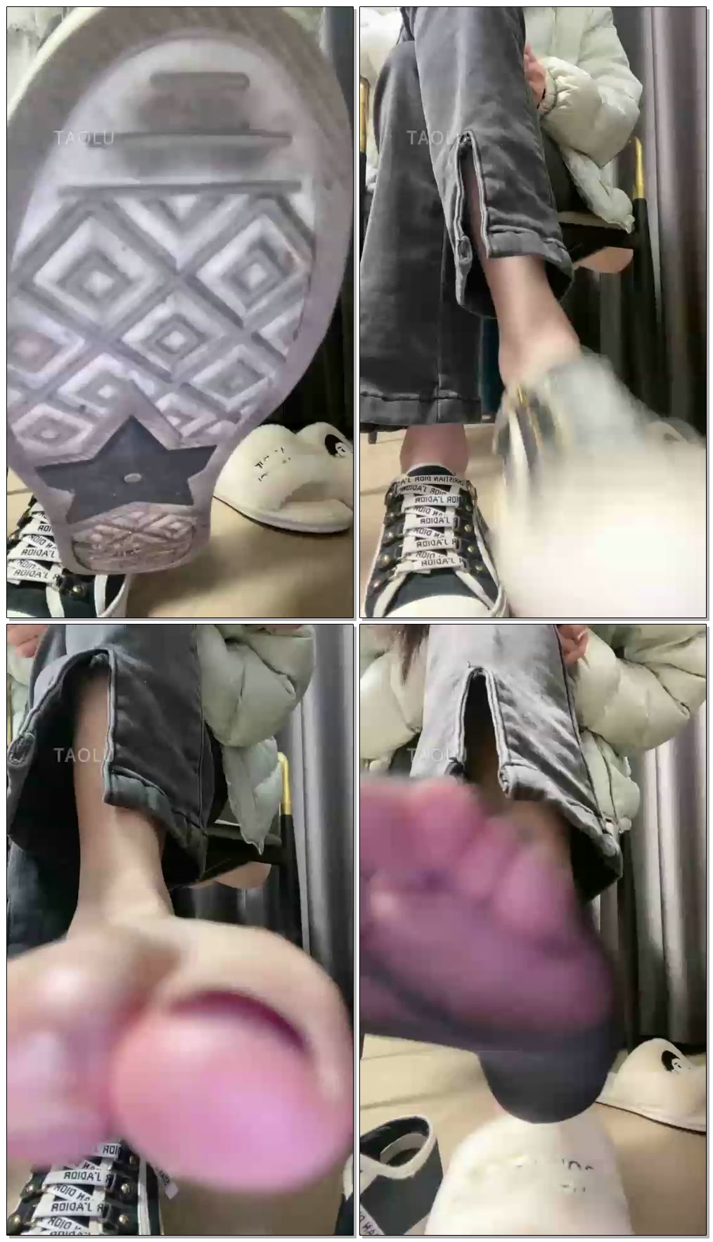 【草莓大大】第一视角红绿灯丝袜贱虐男上司