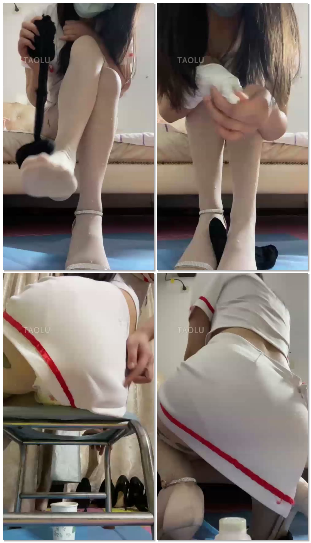 【苏州艾拉s】第一视角护士白丝红绿灯