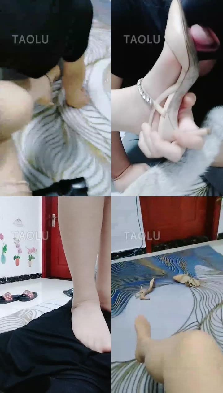 【天使女王】强迫舔鞋，吃黄金