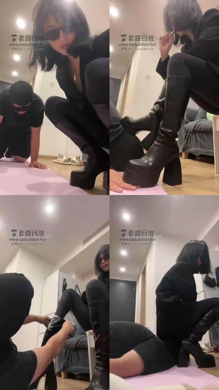 【莉莉安大人】骑马暴力脚耳光
