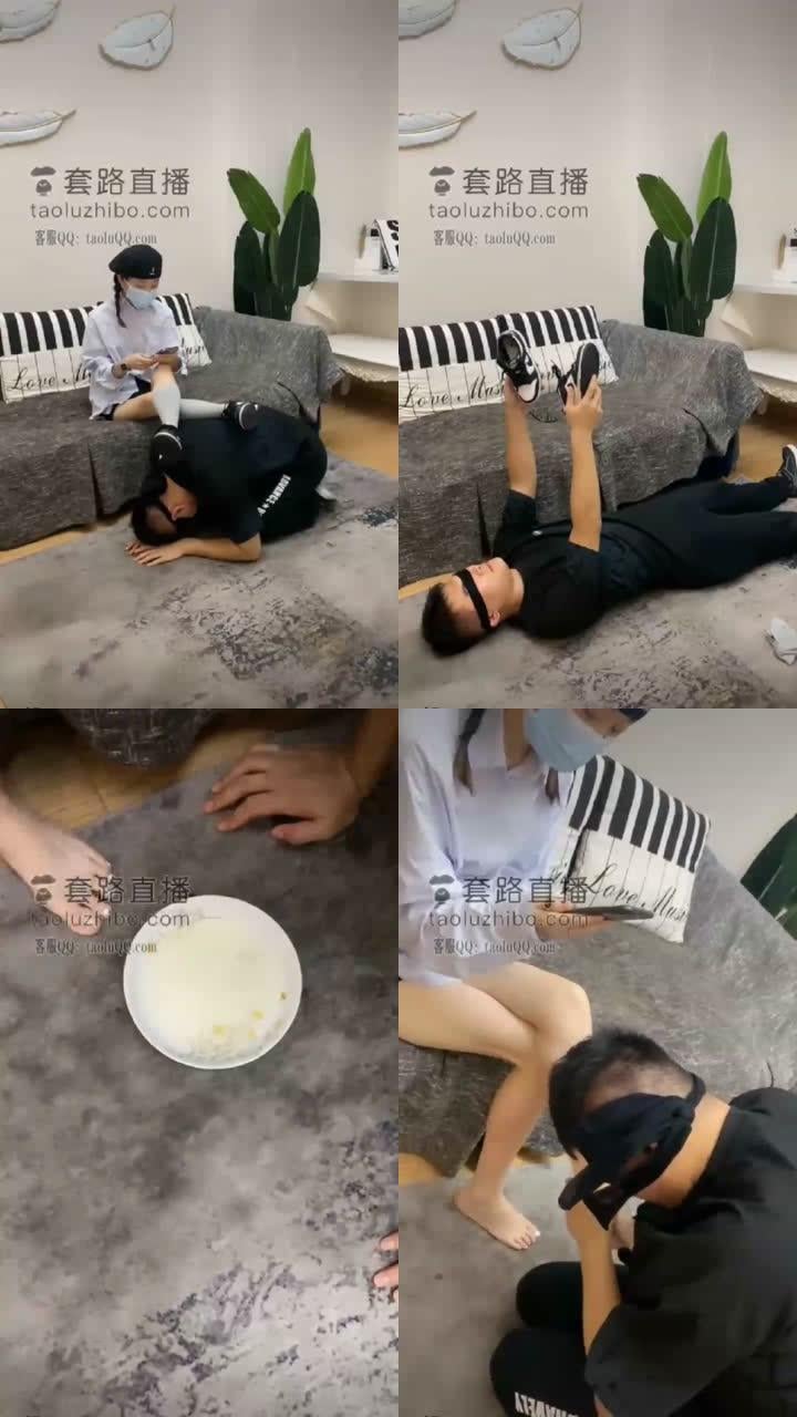 【小月神】耳光，深厚，舔脚骑马