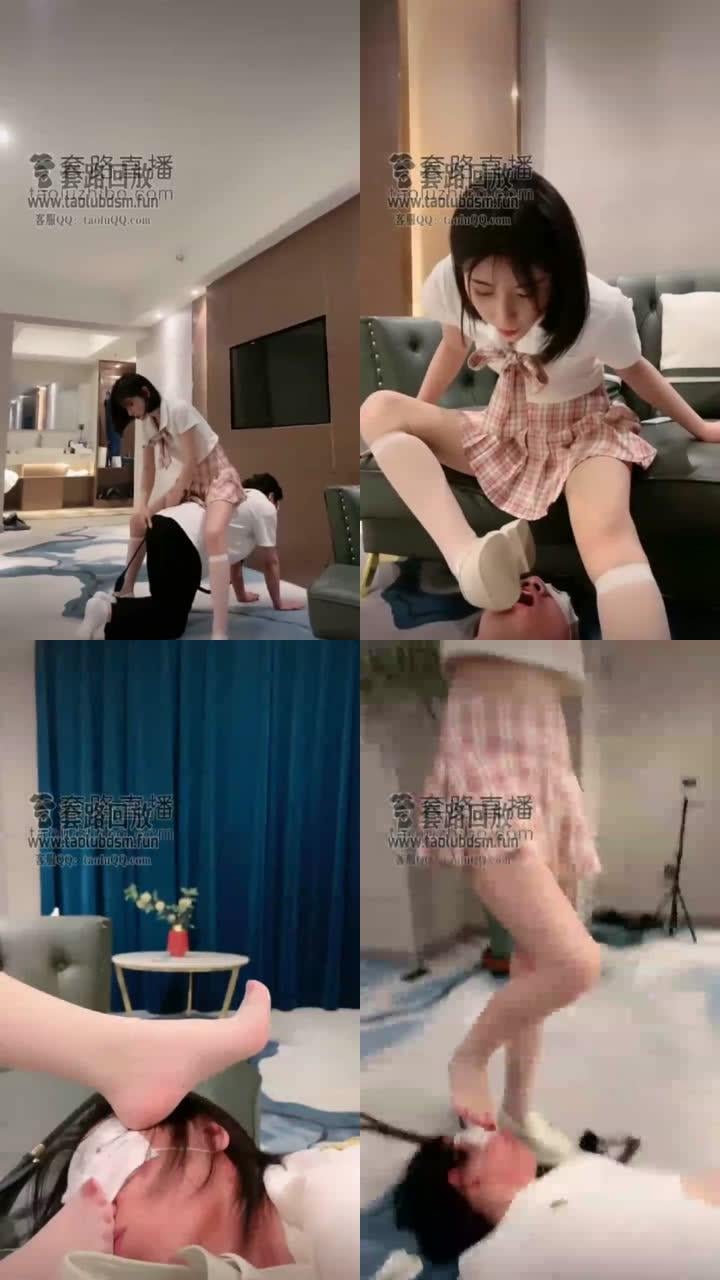 【简一】学生JK玩狗
