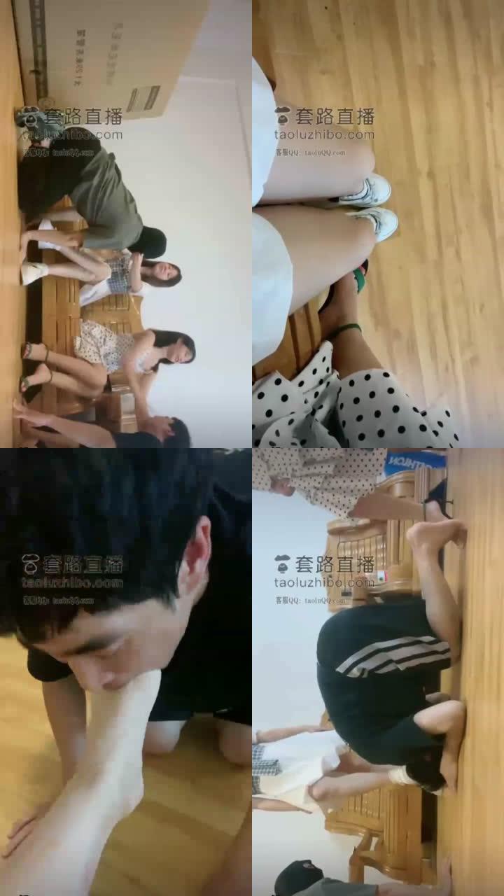 【小猫咪S】带闺蜜调教双狗