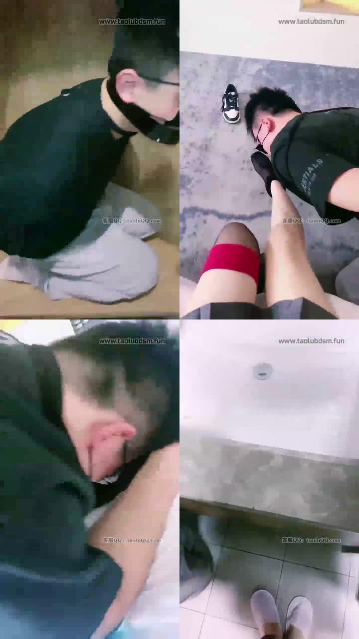 【小月神】调教背着女朋友出来浪的贱货