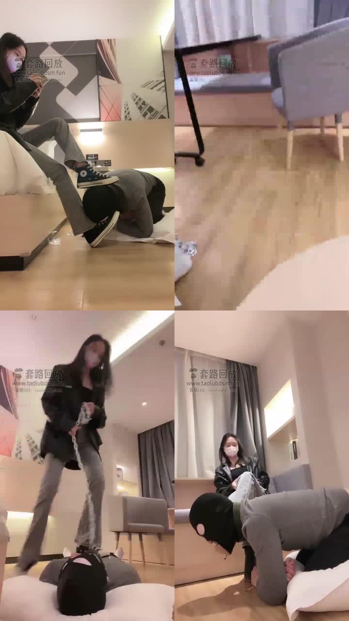 【万一】调教课踩踏