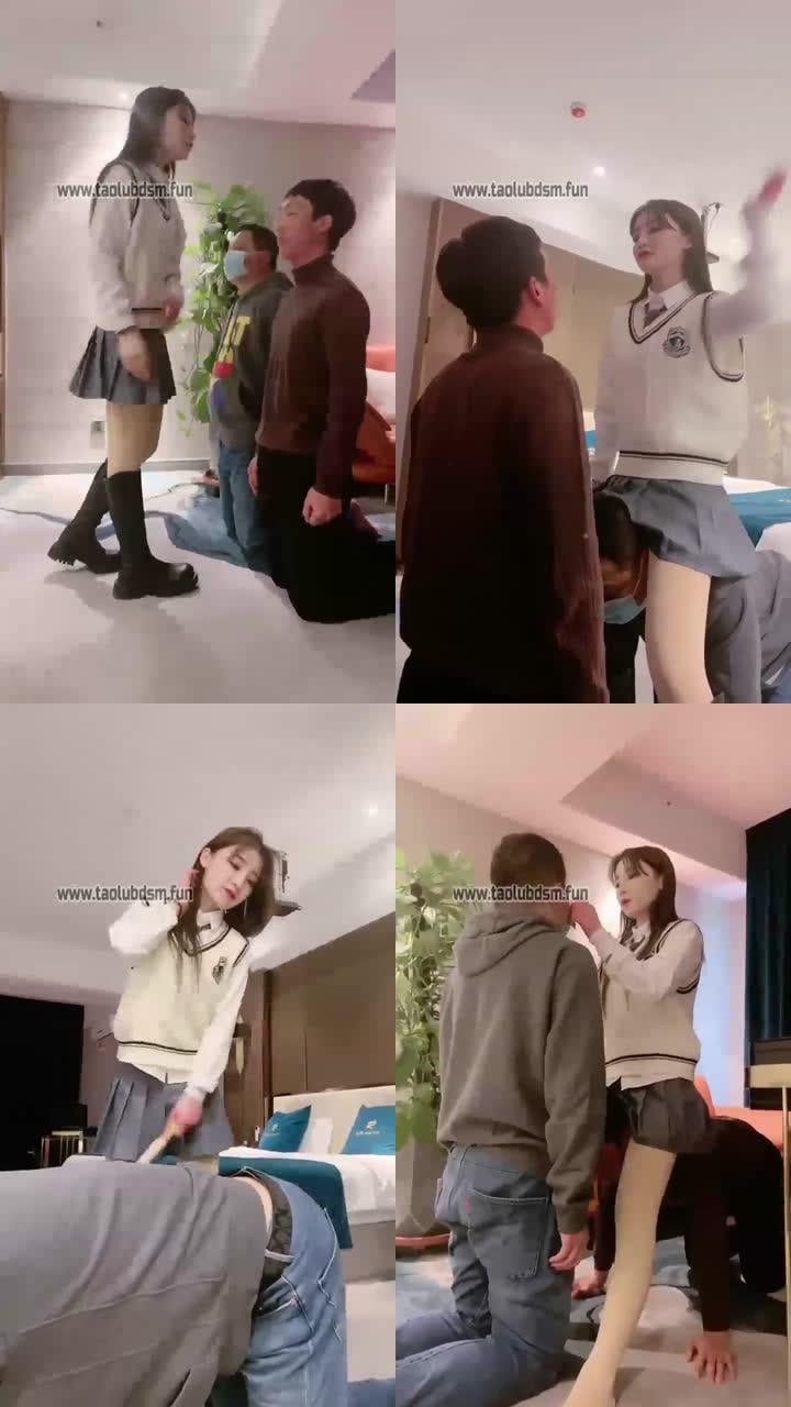 【领主老大】不错的两个狗奴才，让主人玩的开心