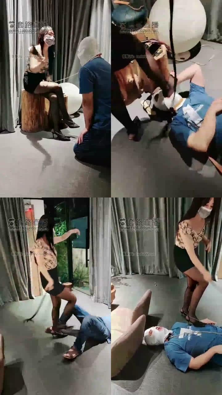 【德意户外男神】3素人女王和4s店美女暴力调教我
