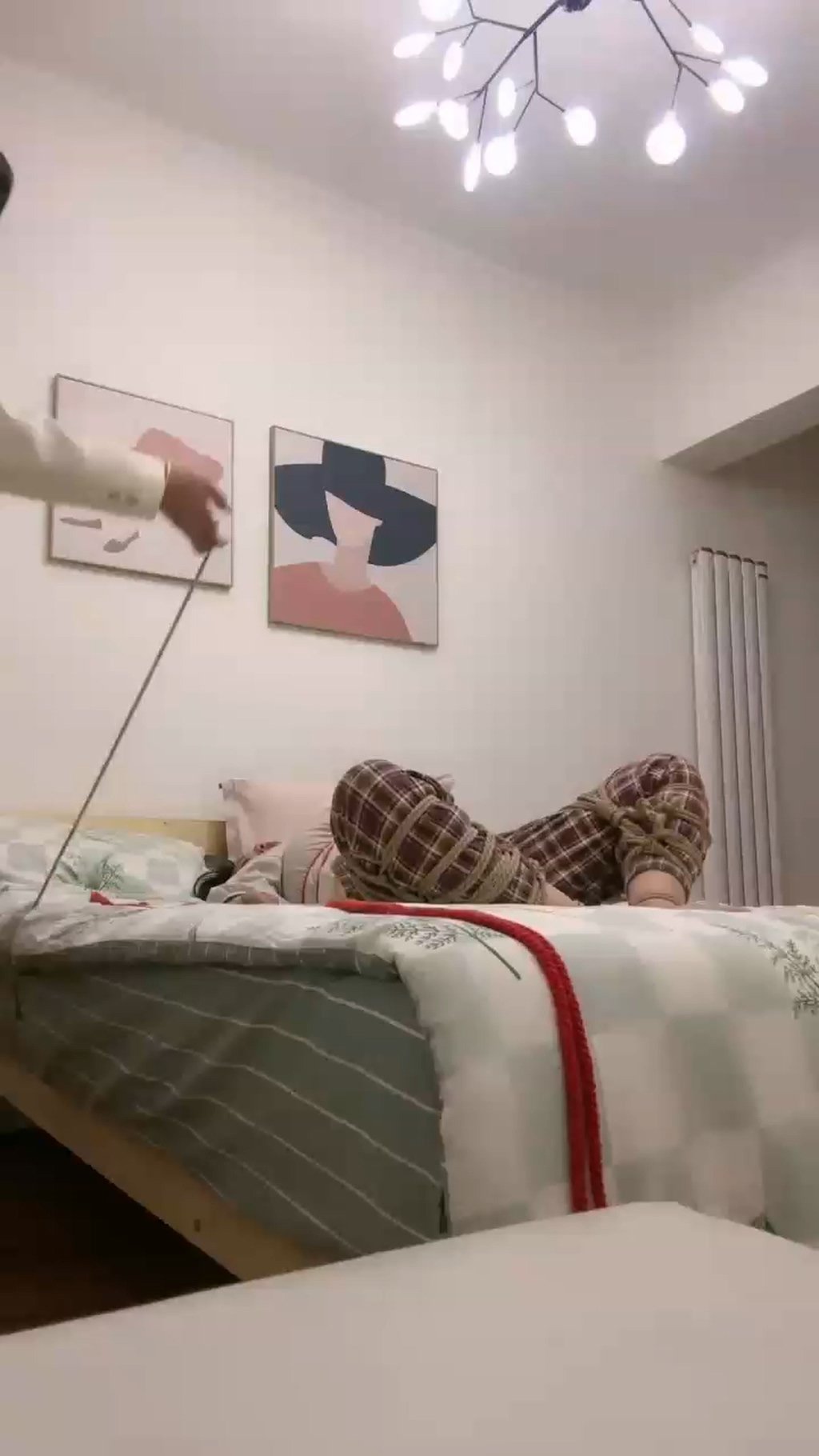 【御萝邢】女M被固定调教