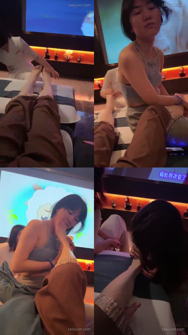 【橘子没熟】女奴首次伺候足疗