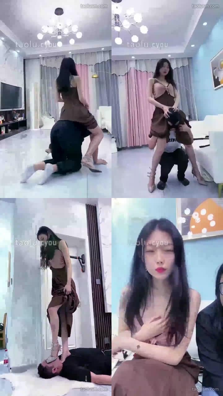 【麋鹿银儿】全程踩踏累到透支