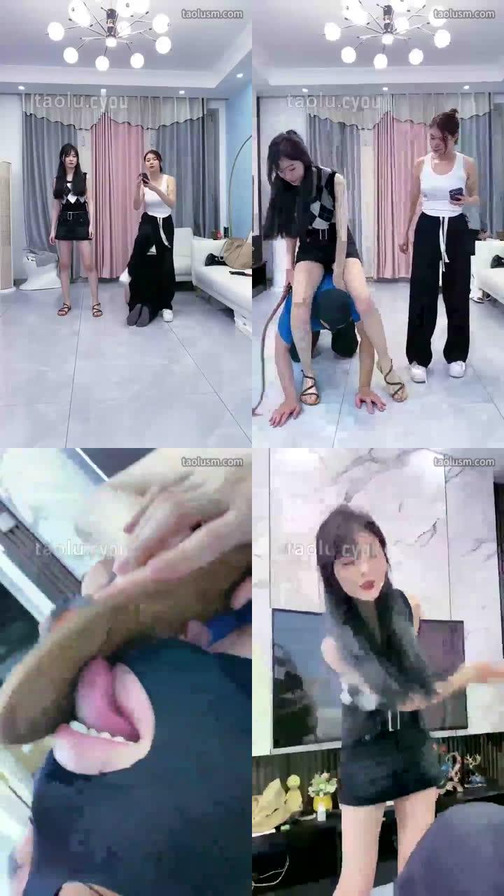 【麋鹿银儿】新来的白雪女王首次调教激动不已