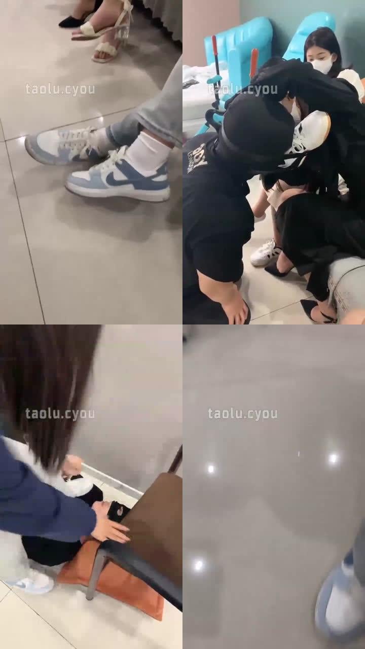 【精神小妹】五个女王疯狂玩弄男奴