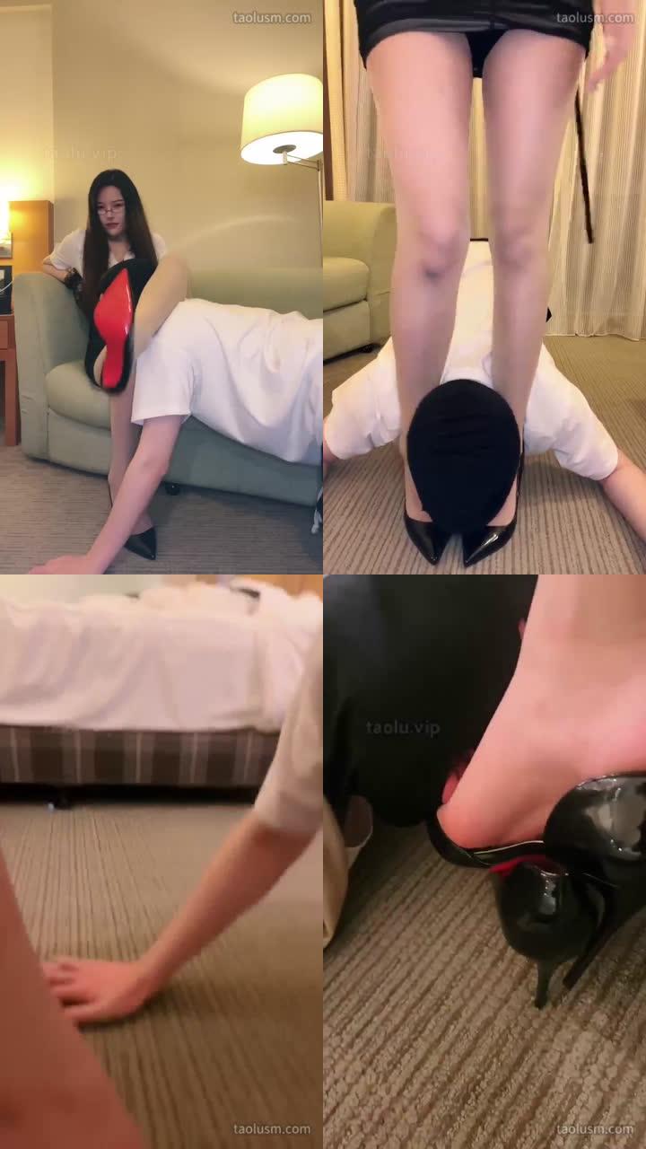 【琪琪】舔绝美御姐女王的脚