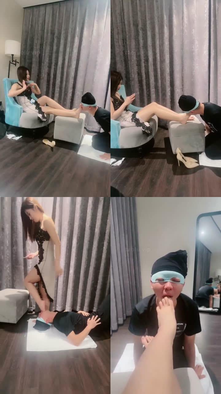 【南乔】舔脚加深喉