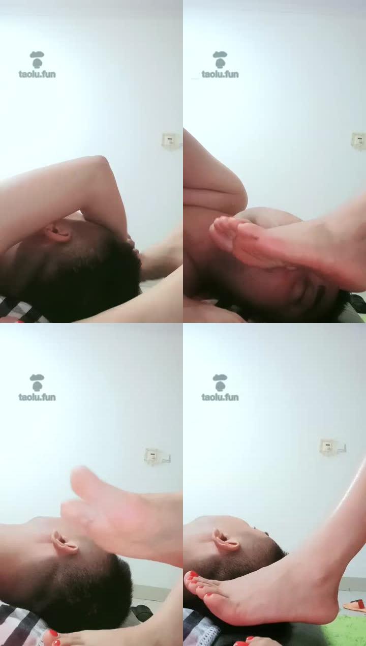 【艾丽莎女神】羞辱场 舔脚虐乳