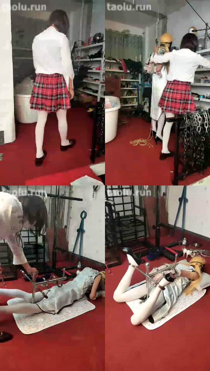【束之高阁】绑架穹妹 吊虐固定女奴