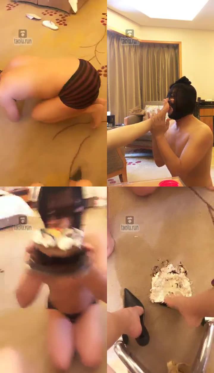 【琴师】调教贱狗 脚喂食 舔脚 吐痰 27分钟