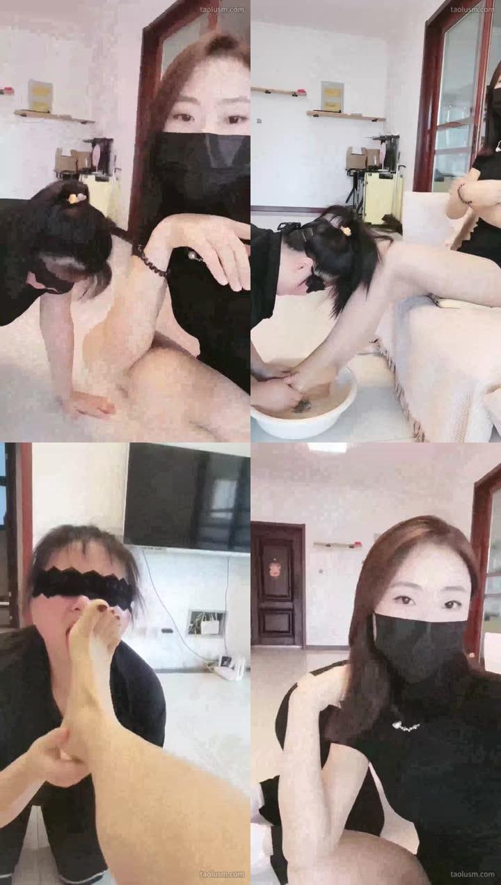 【凌儿女神】女奴雯雯首调伺候玉足