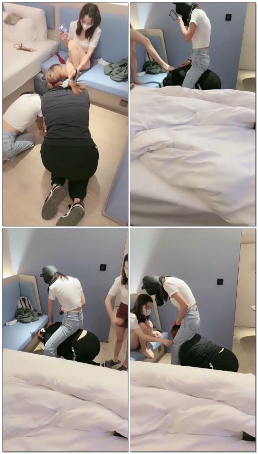 【甜野大王】新女M两个一起玩