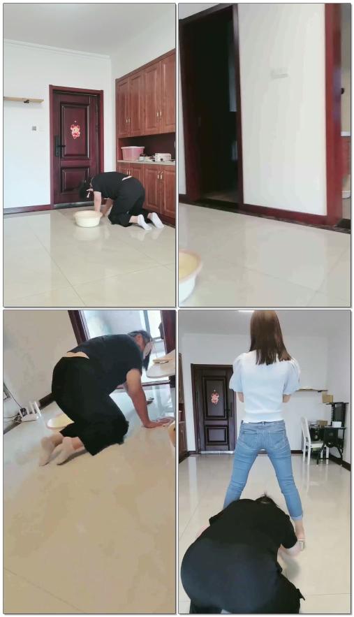 【凌儿女神】母畜下跪伺候还是被虐