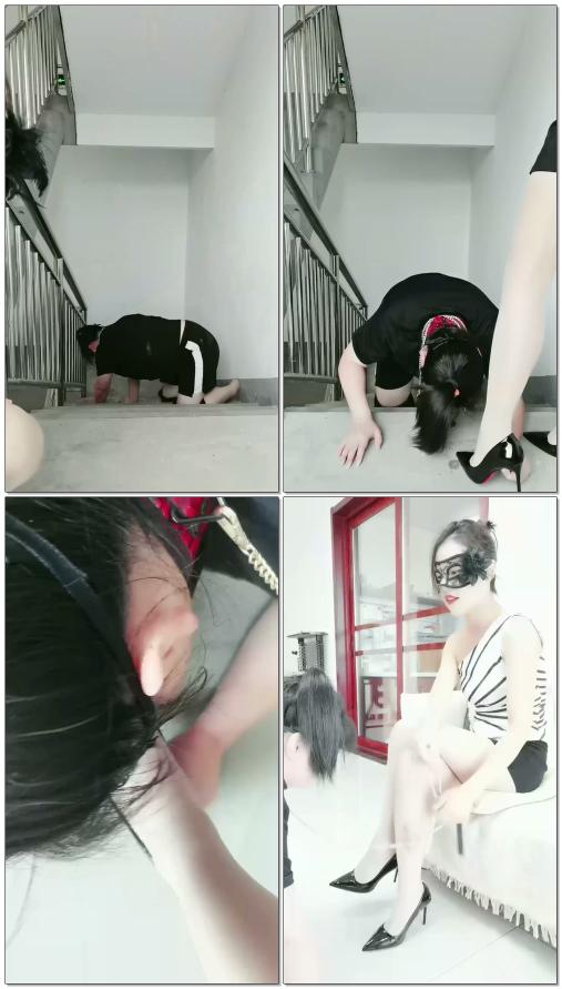 【凌儿女神】TJ女慕爬楼梯