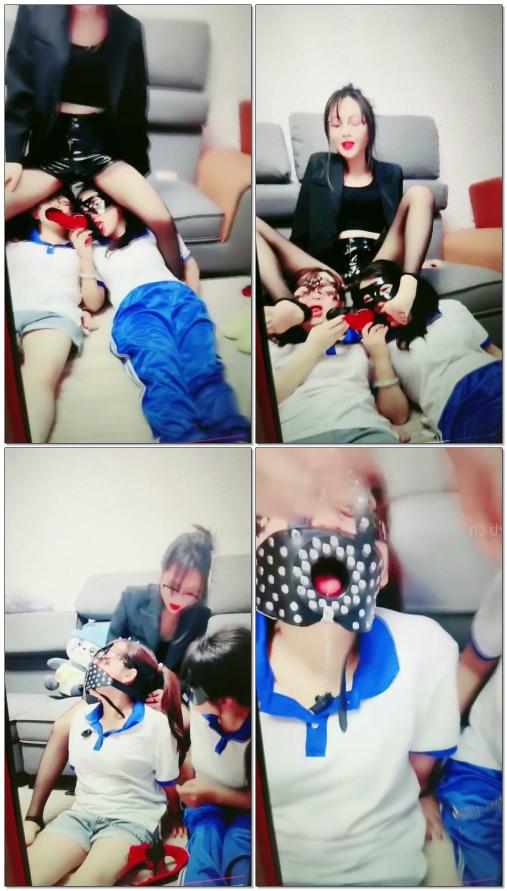 【北京嘟嘟可主可慕】女老师训女目学生二部