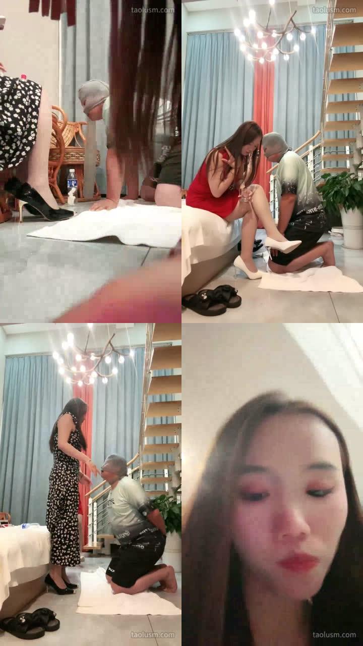 【00后叶娘s】叶娘娘瑶瑶小主耳光口水专场