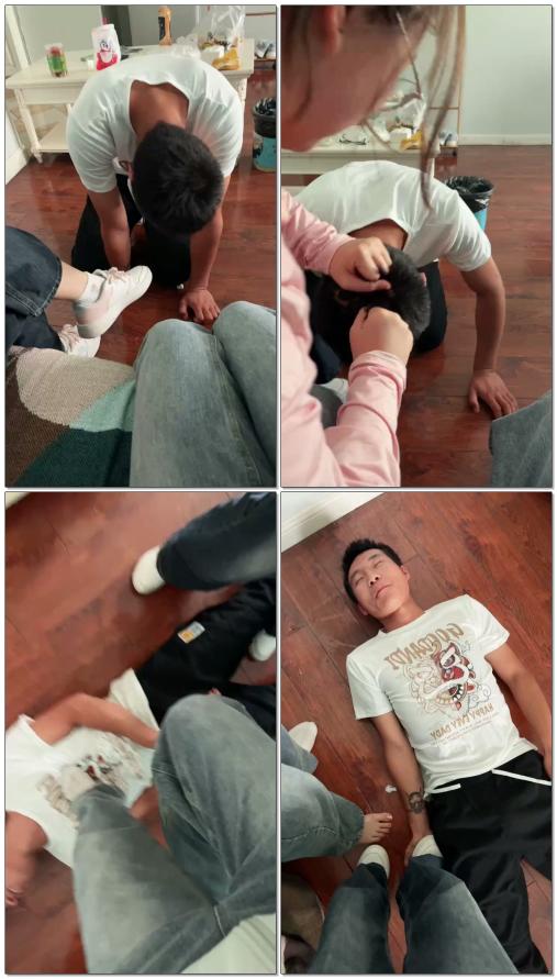 【双双主人】挑战踢裆500
