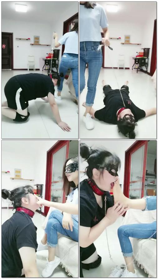 【凌儿女神】TJ香水闻到丧智狂扇耳光