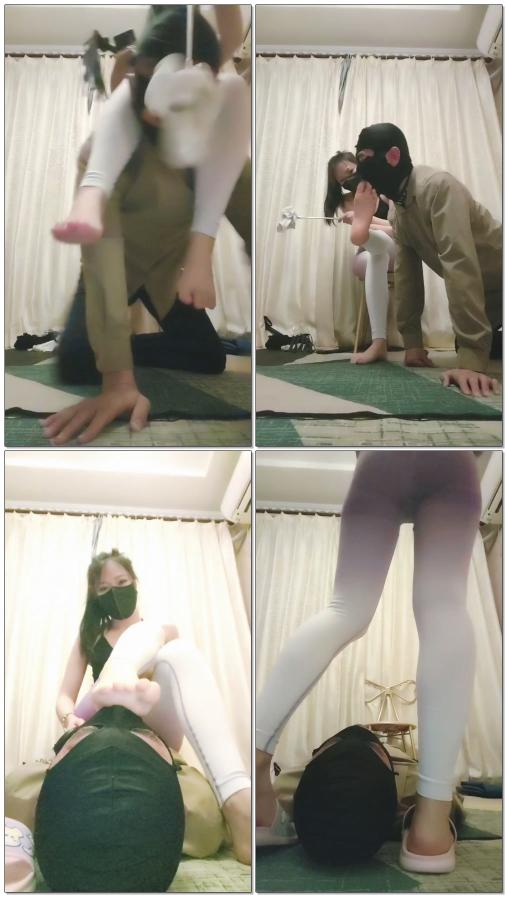 【苏州艾拉s】TJ锁狗，骑马舔脚深喉