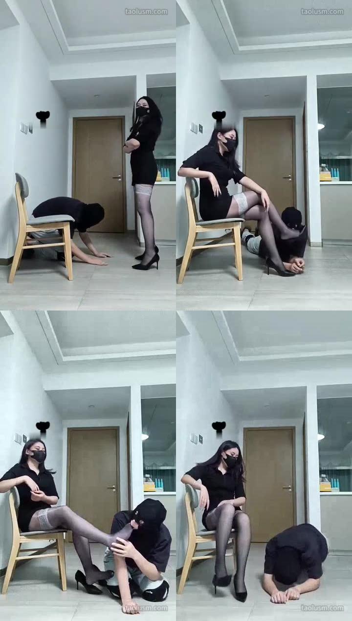 【梵高】御姐的丝袜脚