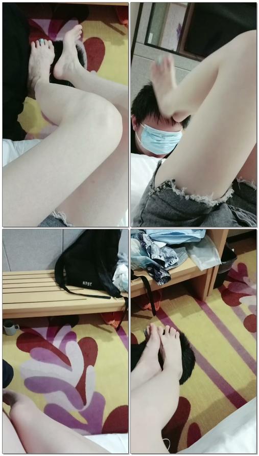 【三寸金脚】调教圈养狗