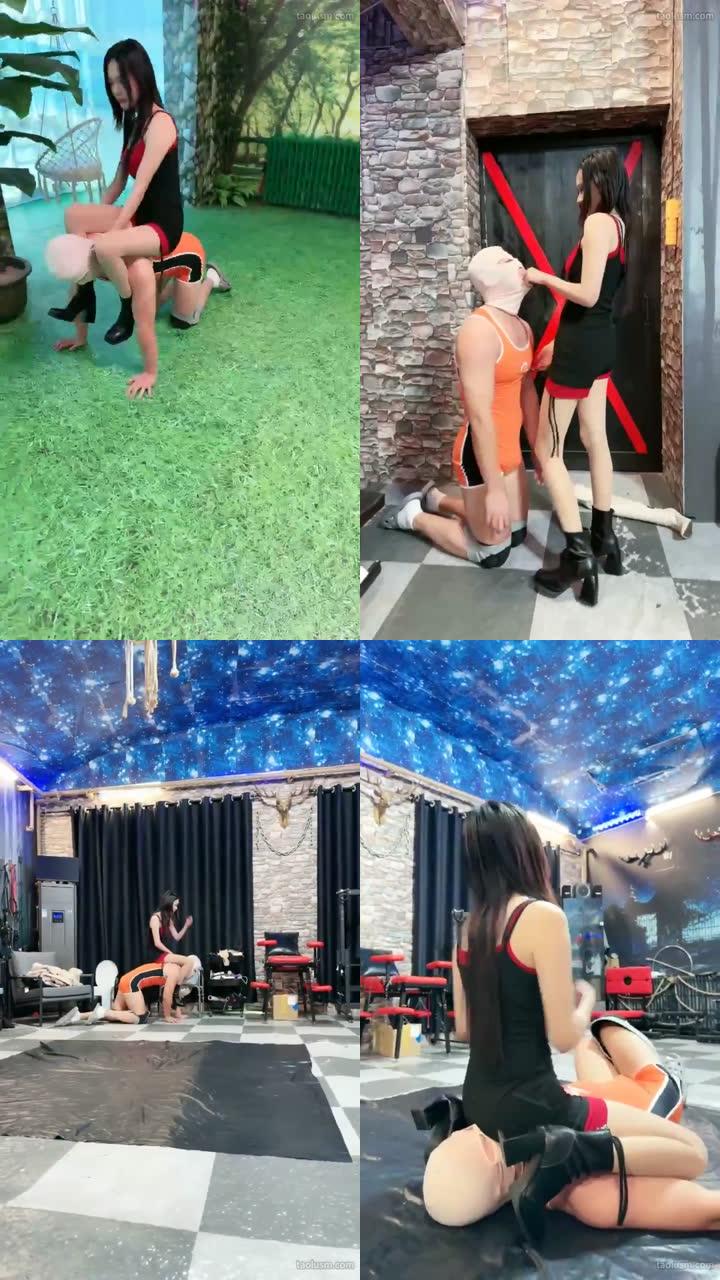 【红焱S俱乐部】漂亮S骑马坐脸踩踏