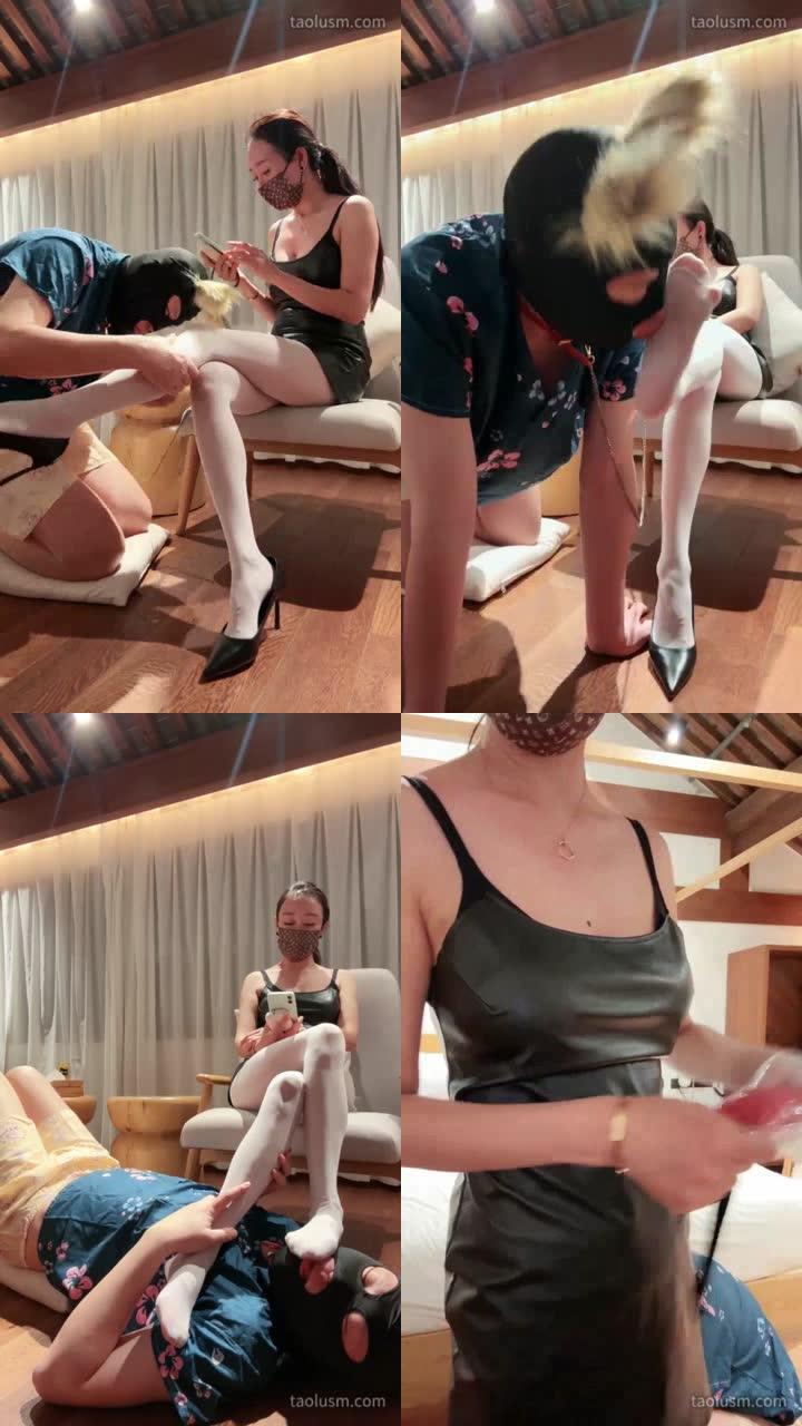 【苒溪】伺候白丝的狗奴才