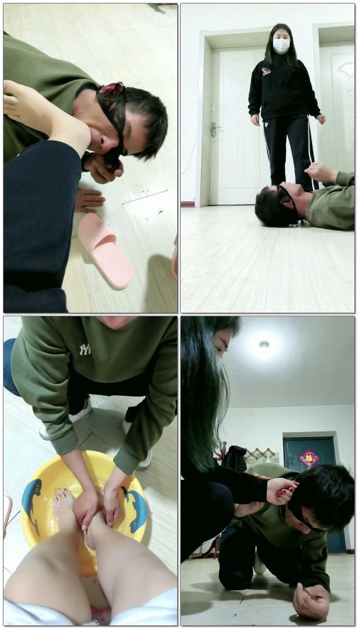 【青竹S】小度舔脚深厚拧耳朵