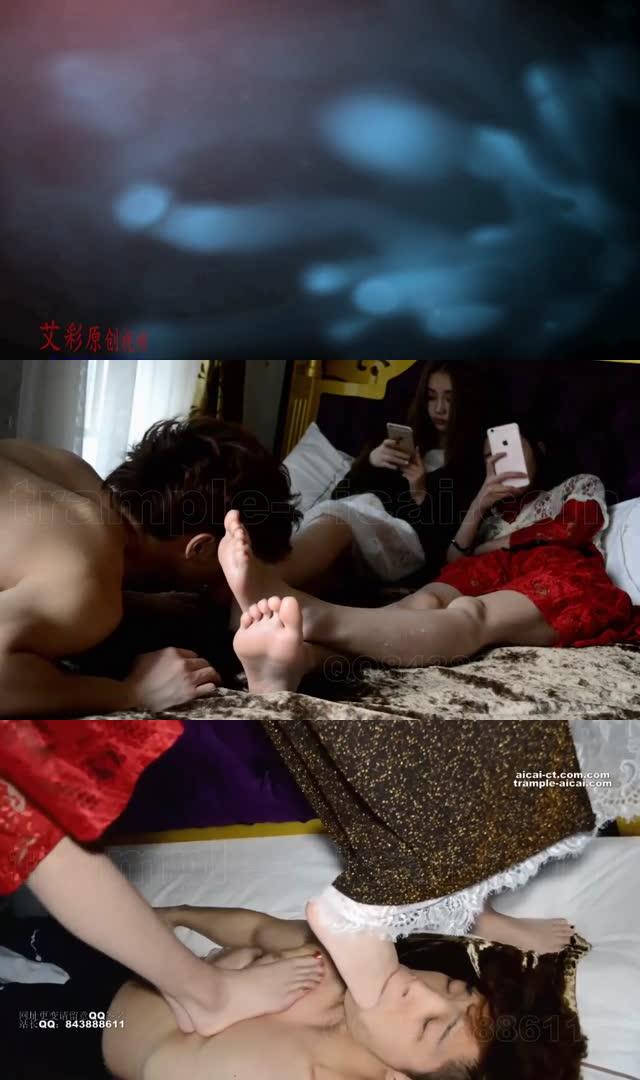 【奴隶岛】双S强迫闻臭短袜、舔脚、插嘴