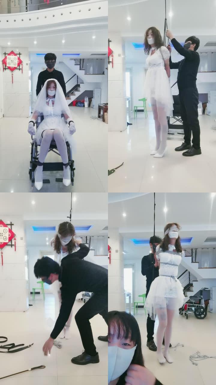 【媚娘工作室】新婚之夜调教美丽的新娘