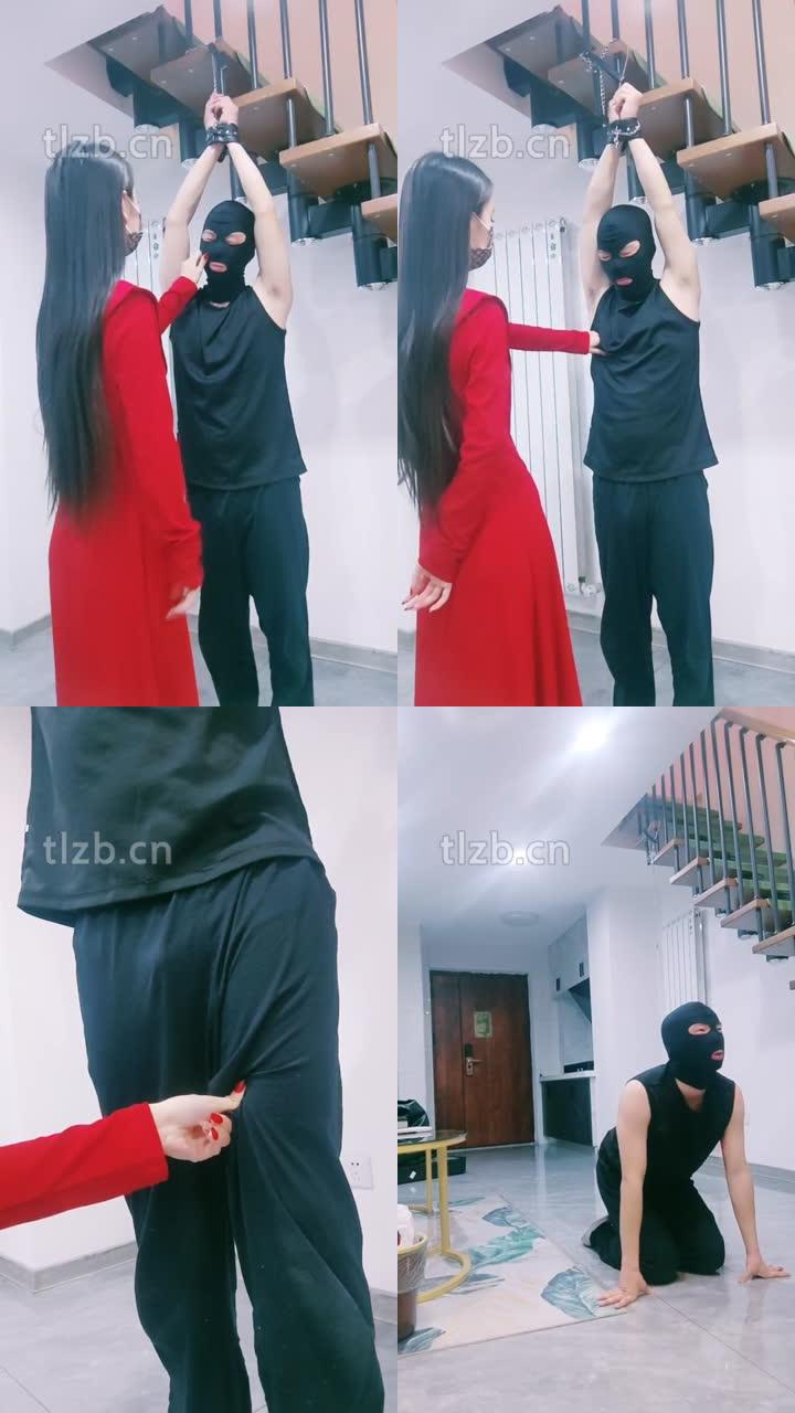 【护短】吊绑驯化不听话的小狗