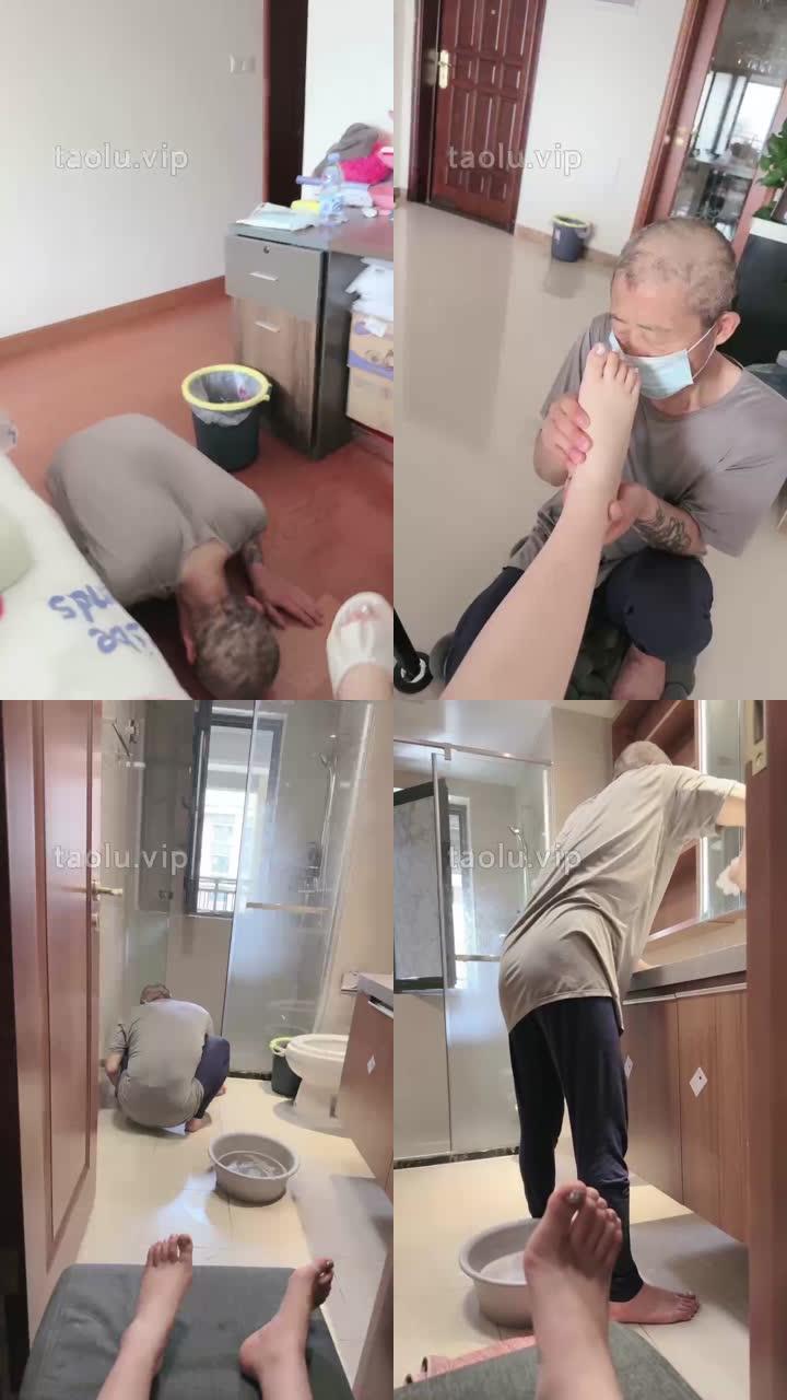 【宸宸】圈养家奴伺候起床
