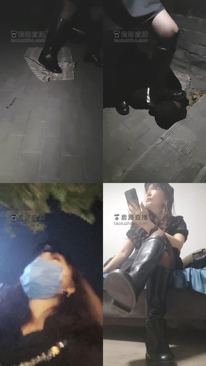 【乐爷】西安古城墙深夜调狗