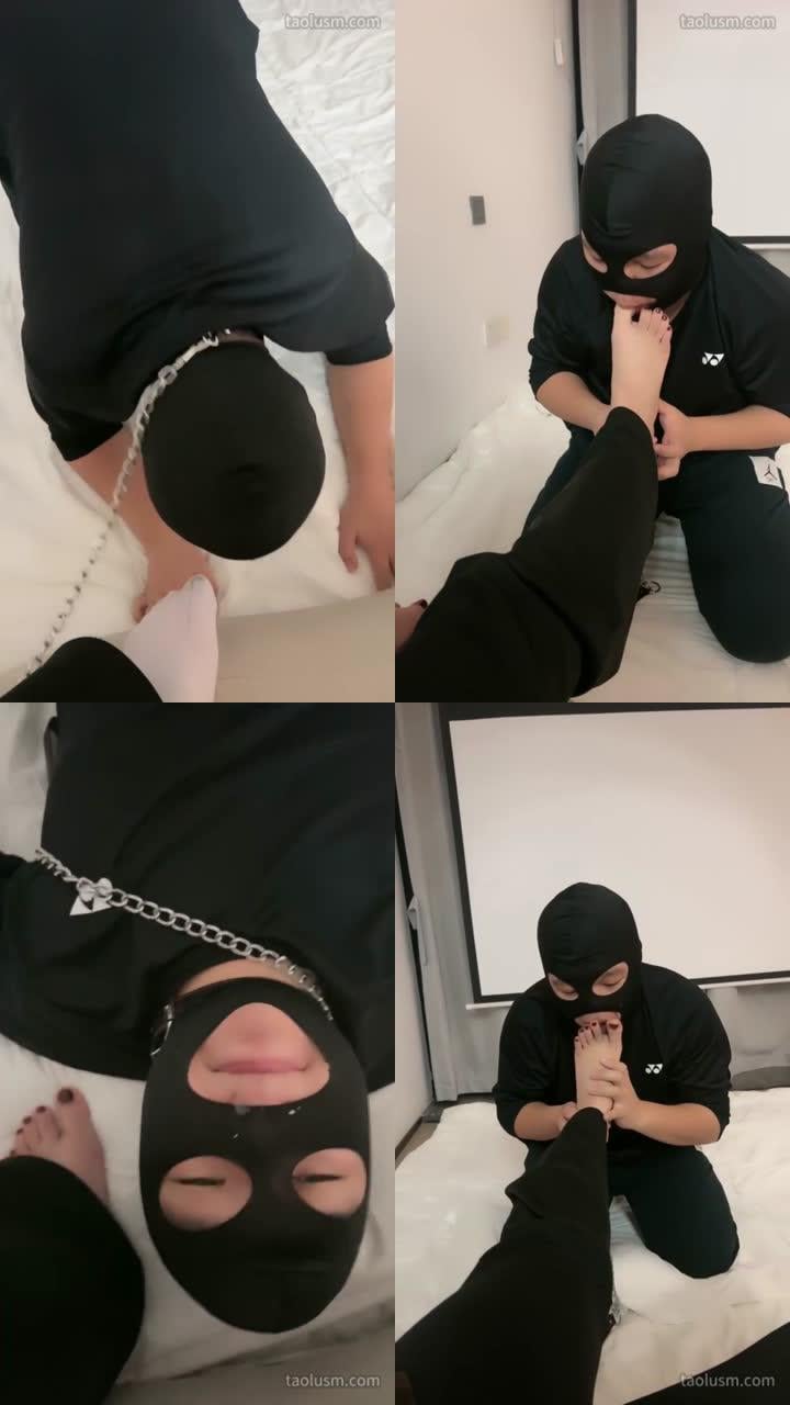 【唯兮夫妻主】开发学王狗羞辱调教