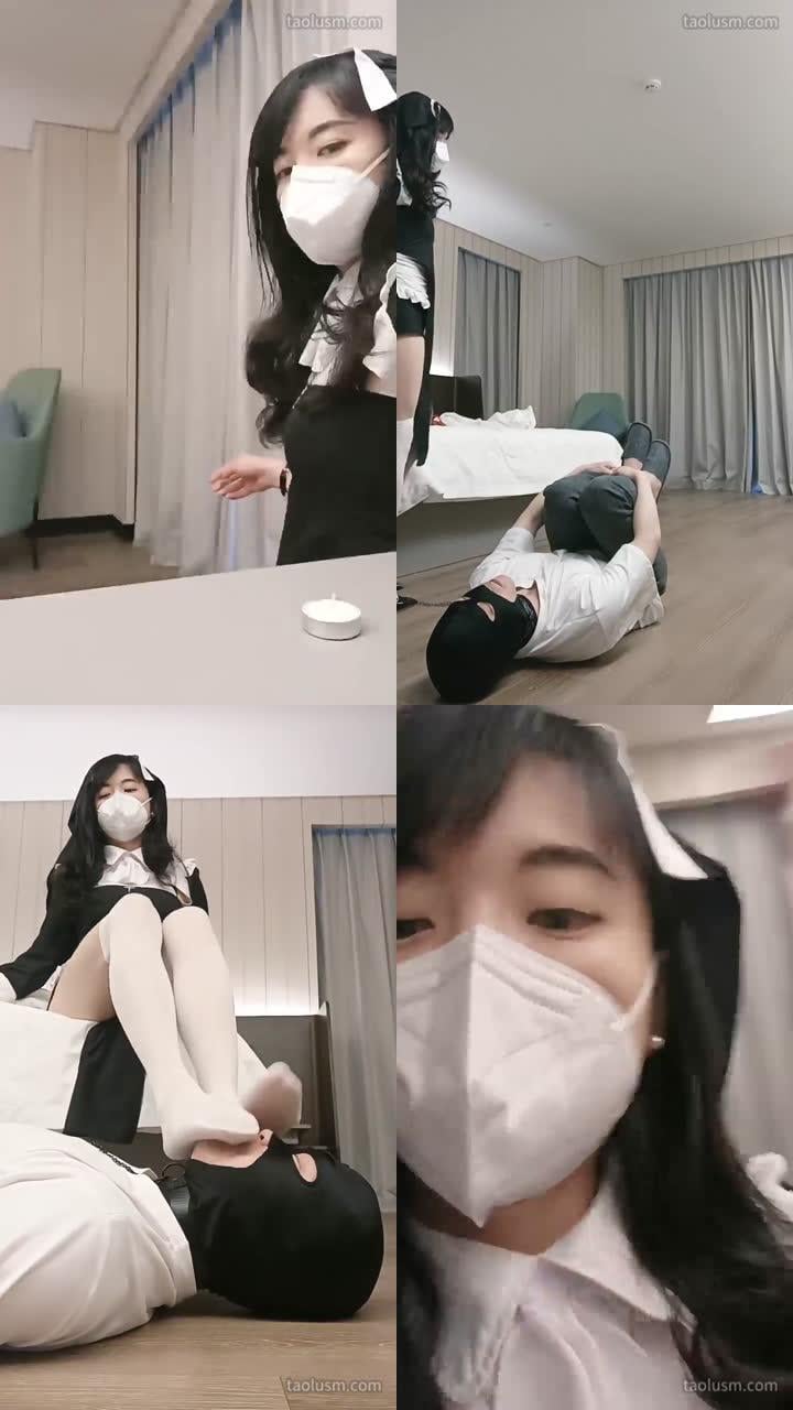 【米小唐】来自修女白丝的虐待