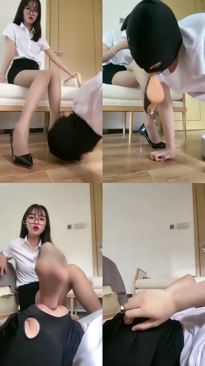 【路子宝宝】制服高跟诱惑控制