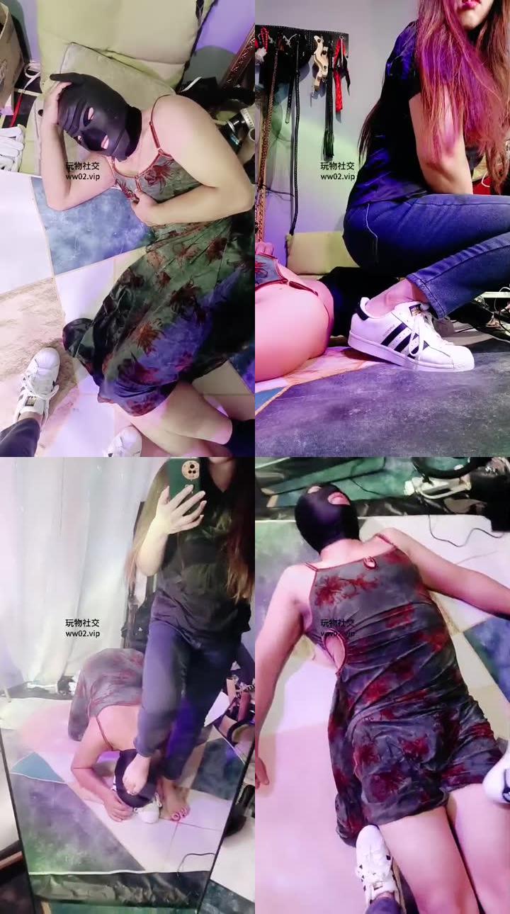 【美柠】掐脖坐脸窒息/贝壳头踩/强制闻鞋