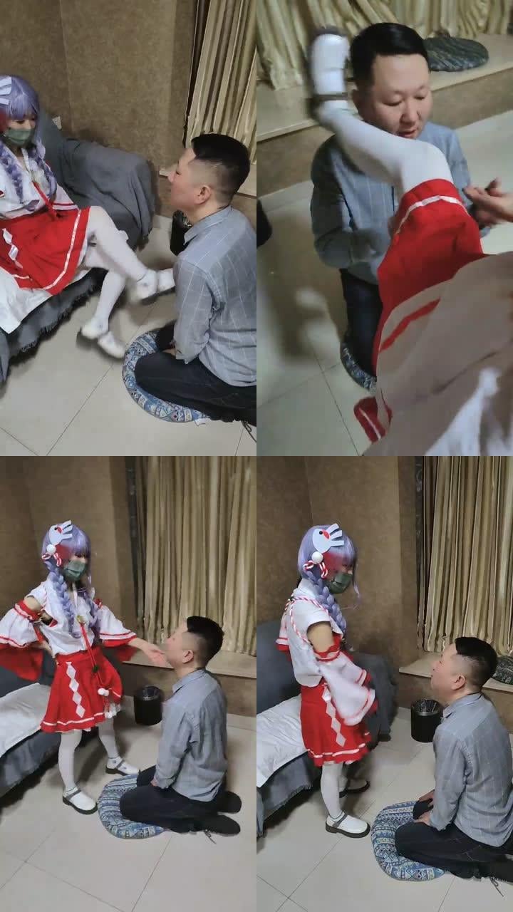 【米奥】cos女主洛丽塔狂抽耳光